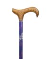 canne de marche réglable alu violet