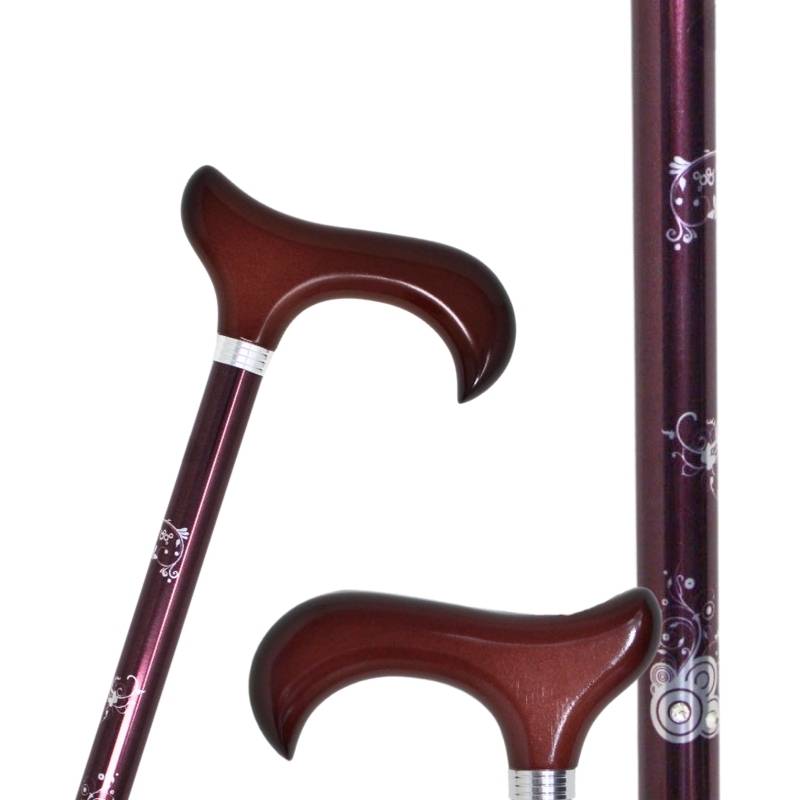 canne de marche réglable aluminium