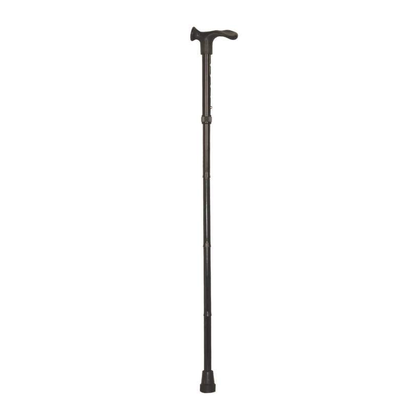 canne pliante avec poignée ergonomique gaucher