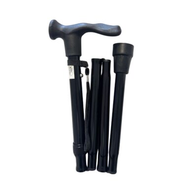 canne pliante avec poignée ergonomique gaucher