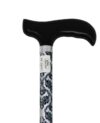 canne d'aide à la marche en alu motif tribal