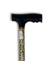 canne de marche motif guépard