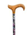 Canne motif floral