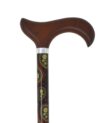 canne en alu réglable motif cachemire