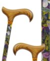 Canne réglable en alu motif papillons
