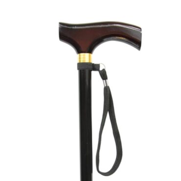 canne aquaromat réglable en alu noir avec dragonne aq364