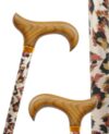 Canne de marche tendance motif léopard
