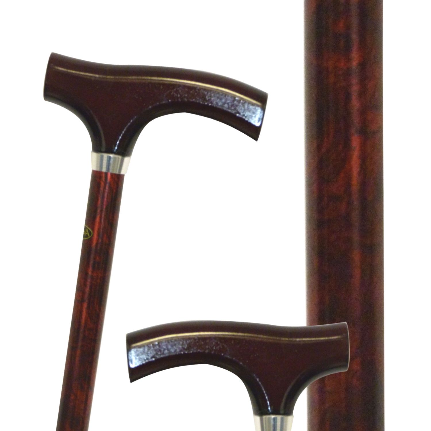 canne de marche alu cuivré