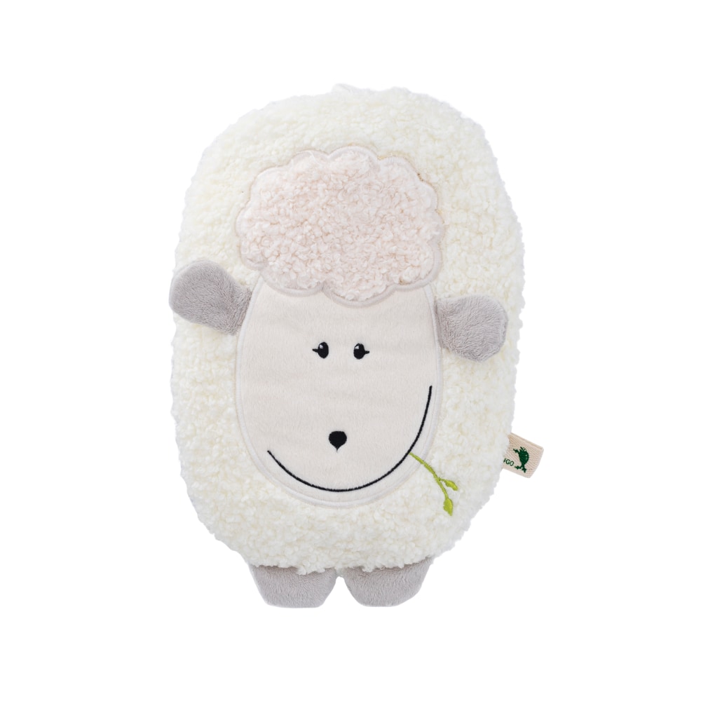 Bouillotte-éco-housse-polaire-bouclée-confort-agneau-blanc-hugo-frosch