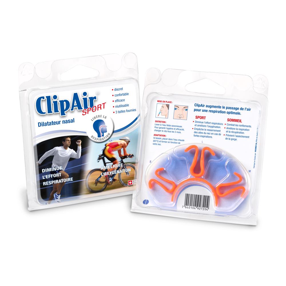 Clipair Sport | Oscimed Swiss Medical - Pack de 3