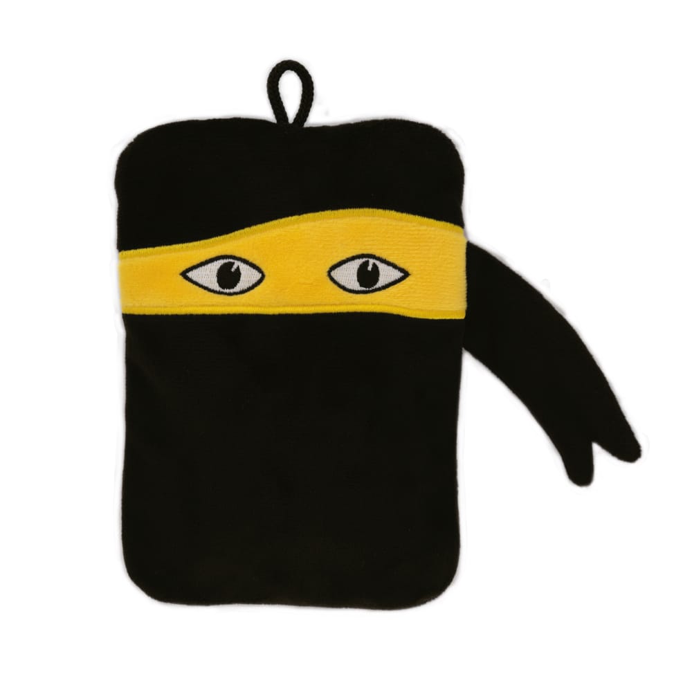 Mini-bouillotte-housse-polaire-bouclée-ninja-hugo-frosch