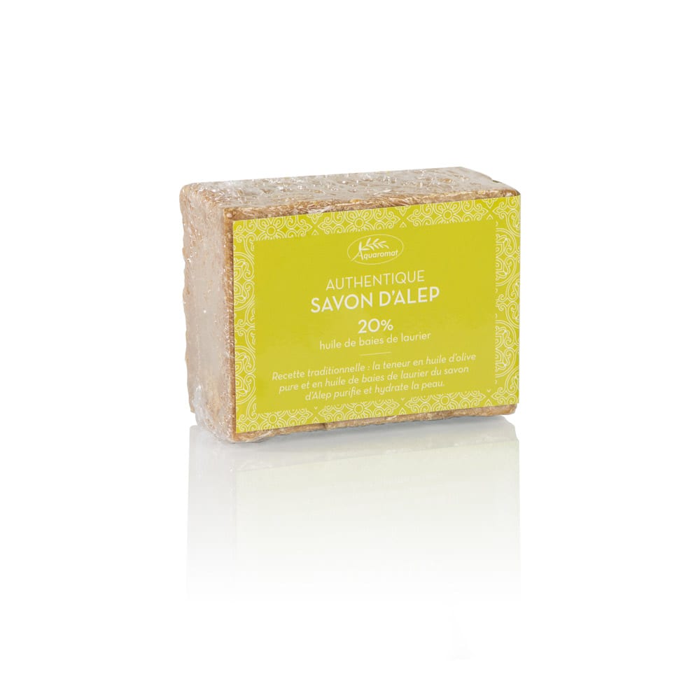 Savon Alep 20% huile de baies de laurier | Aquaromat - 180g