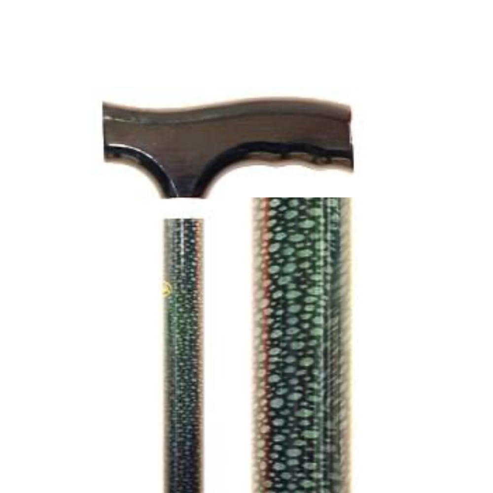 Canne réglable en aluminium vert Aquaromat AQCD17