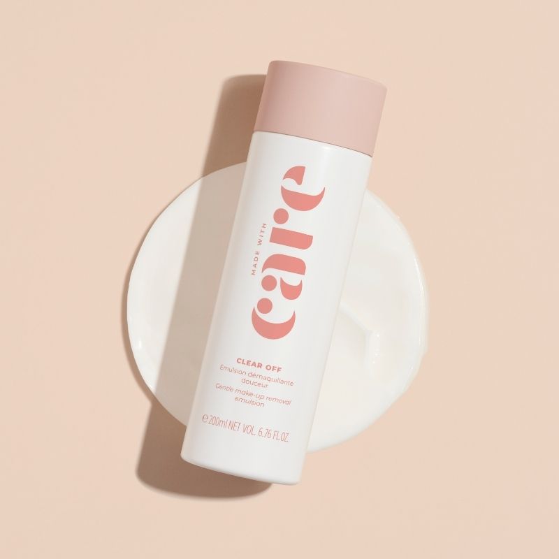Clear off émulsion démaquillante texture