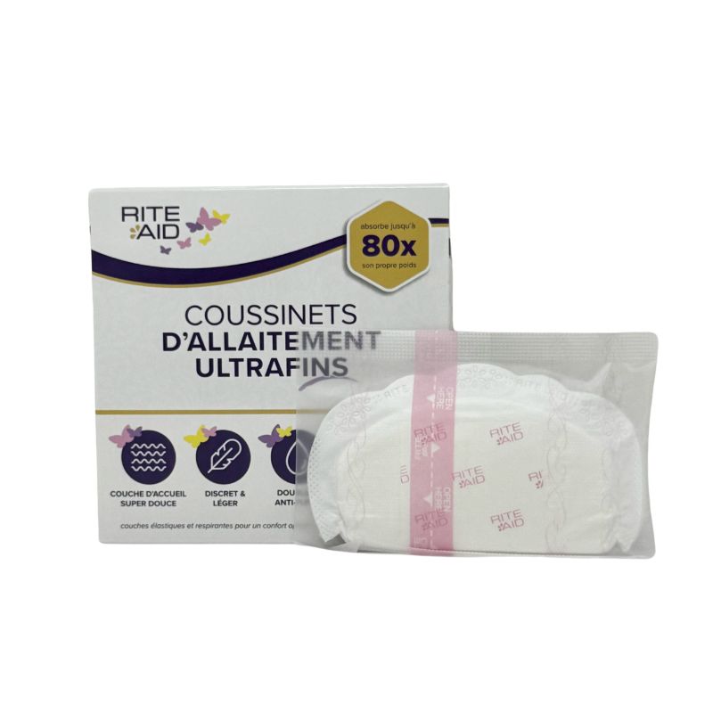 coussinets-d'allaitement-rite-aid-ultra-fins-boite