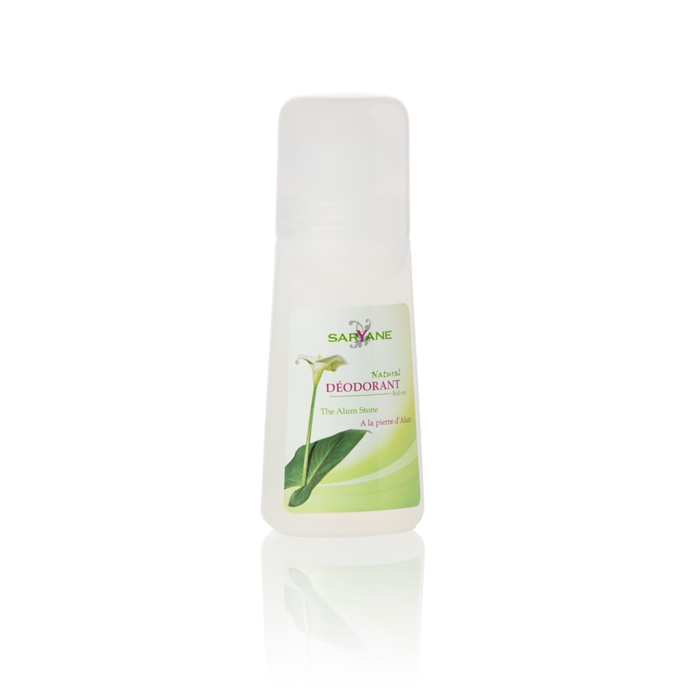 Déodorant naturel roll-on à la pierre d'Alun - 65mL
