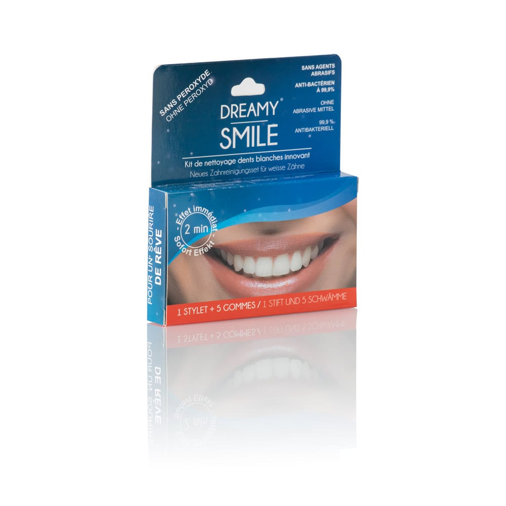 Kit de nettoyage dents blanches Dreamy smile