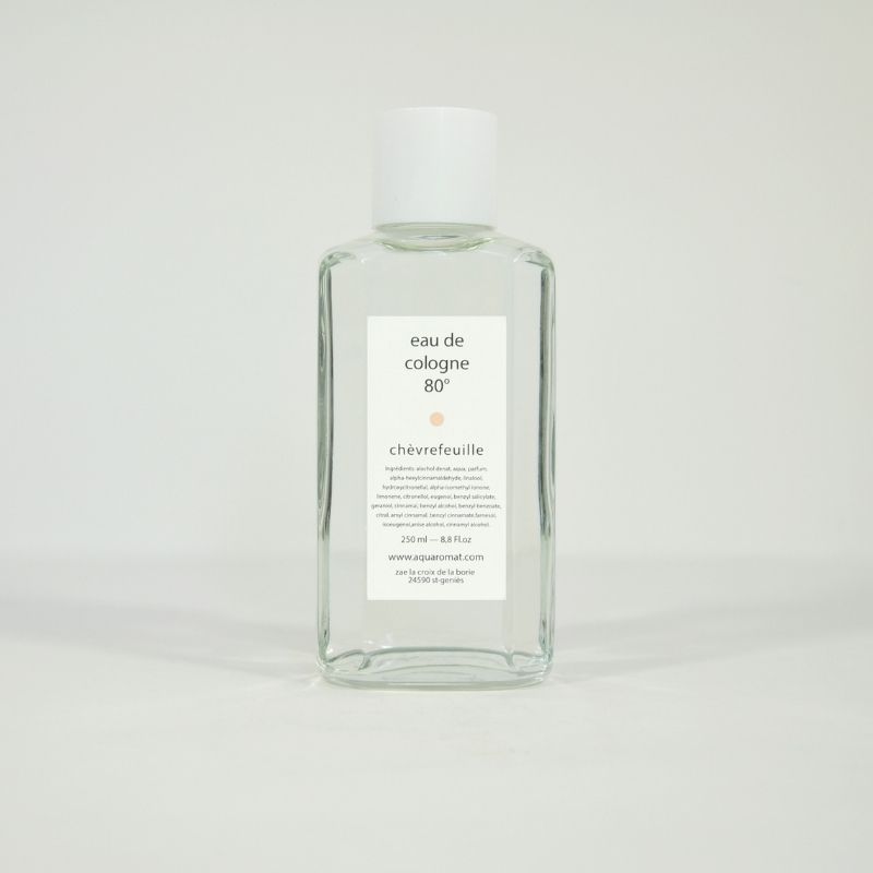 eau de cologne flacon 250 ml chevrefeuille