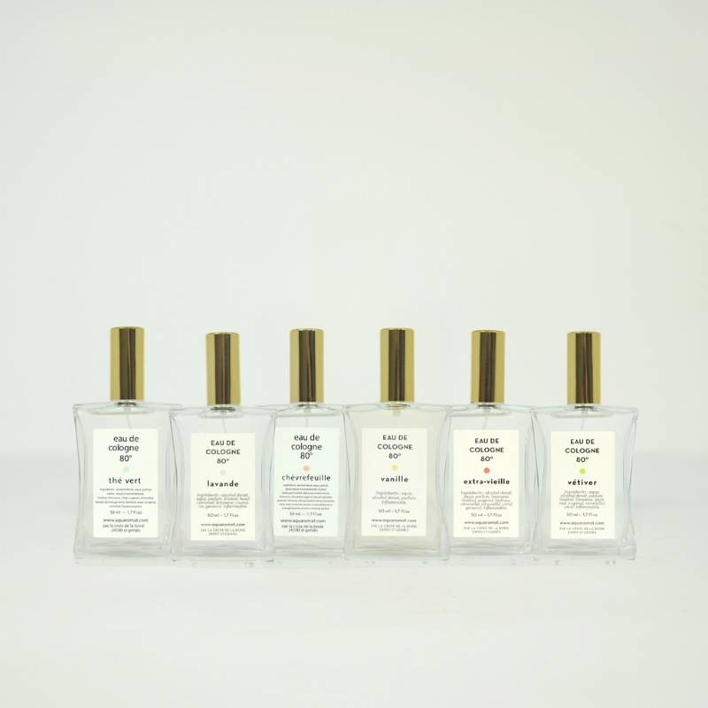 eau de cologne 50mL flacon verre