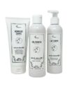 pack routine lh beauty gel douche lait corps et gommage