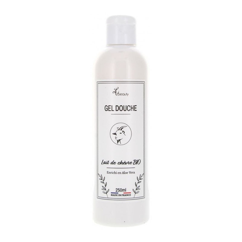 gel douche corps lh beauty au lait de chèvre bio