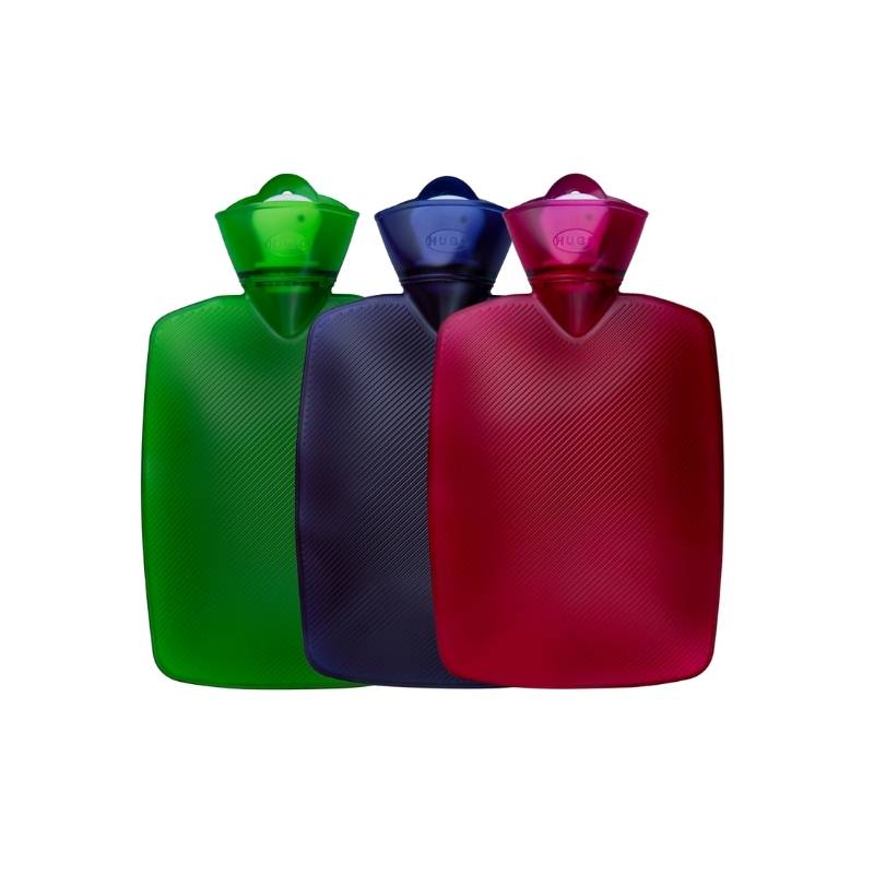 Réf28trb-28tvf-28tvr-bouillotte rainurée translucide thermoplastique