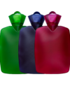 Réf28trb-28tvf-28tvr-bouillotte rainurée translucide thermoplastique