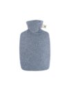 bouillotte housse grise chinée