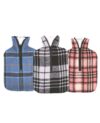 Bouillotte flanelle écossais
