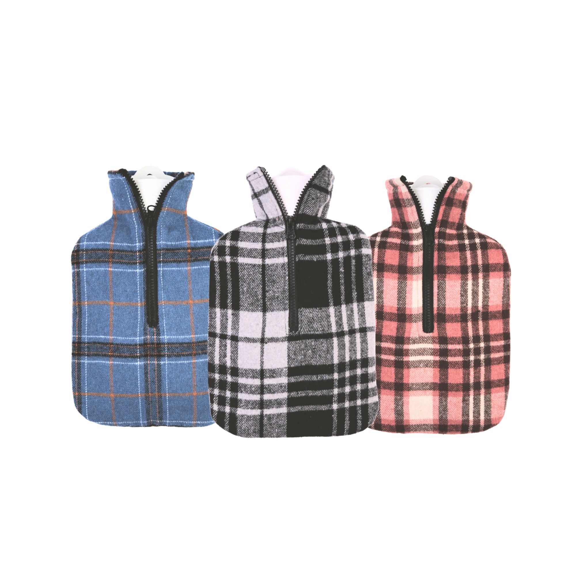 Bouillotte flanelle écossais