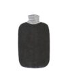 bouillotte confort effet serviette coton bio grise