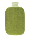 Réf59mv - bouillotte confort effet serviette kaki coton bio