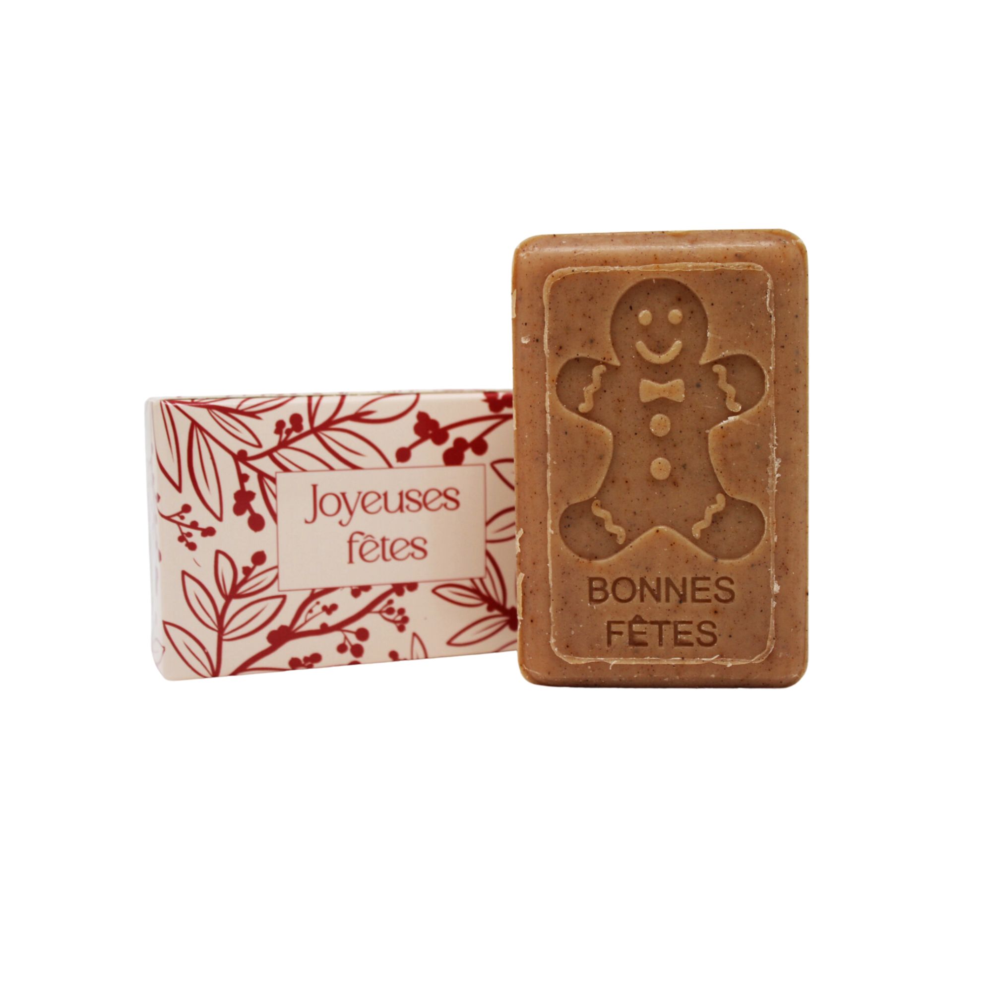 savon joyeuses fêtes vanille