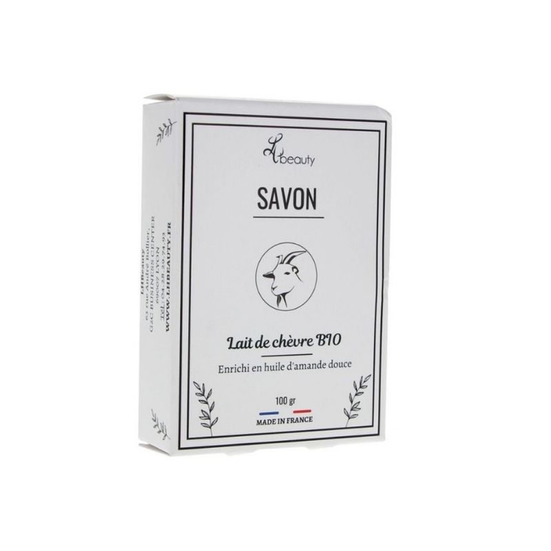 savon masque huile d'amande douce et lait de chèvre bio
